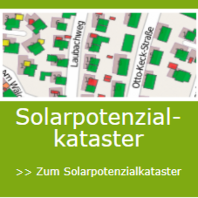 Solarpotenzial- Kataster